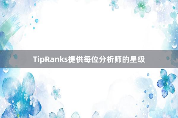 TipRanks提供每位分析师的星级